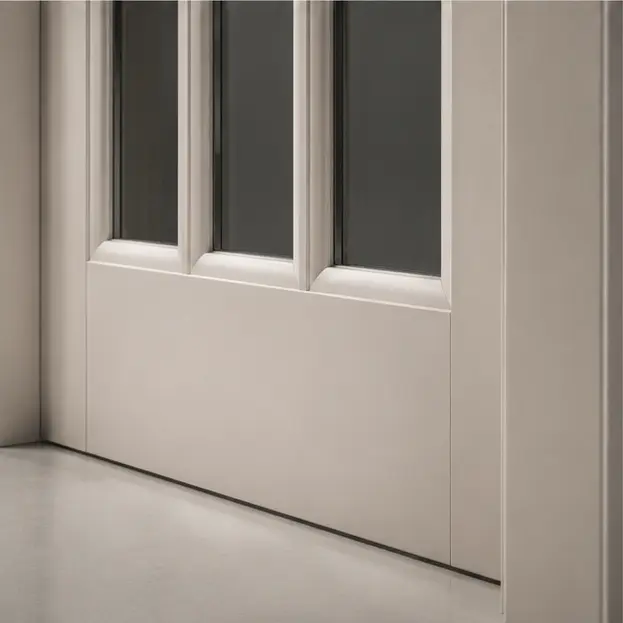 TriVertica-Glass-Door,-Smoothe-Taupe.Detail.3.webp