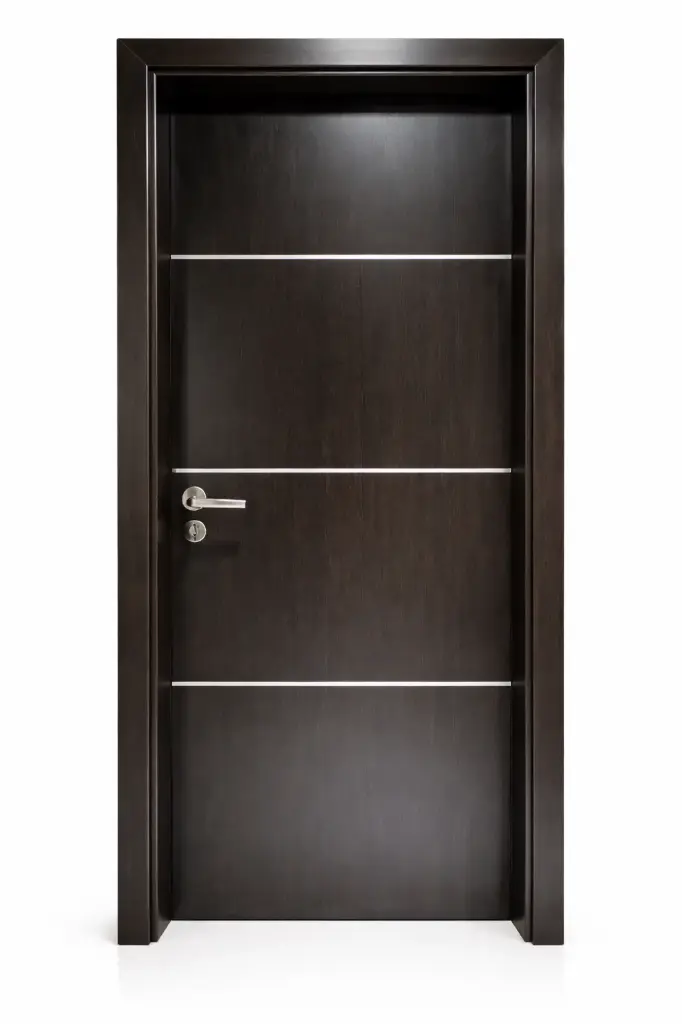 Horizontal Aluminium Door B03: Black Rose