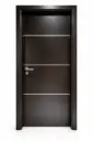 Horizontal Aluminium Door B03: Black Rose