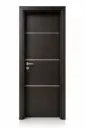 Horizontal Aluminium Door B03: Black Rose