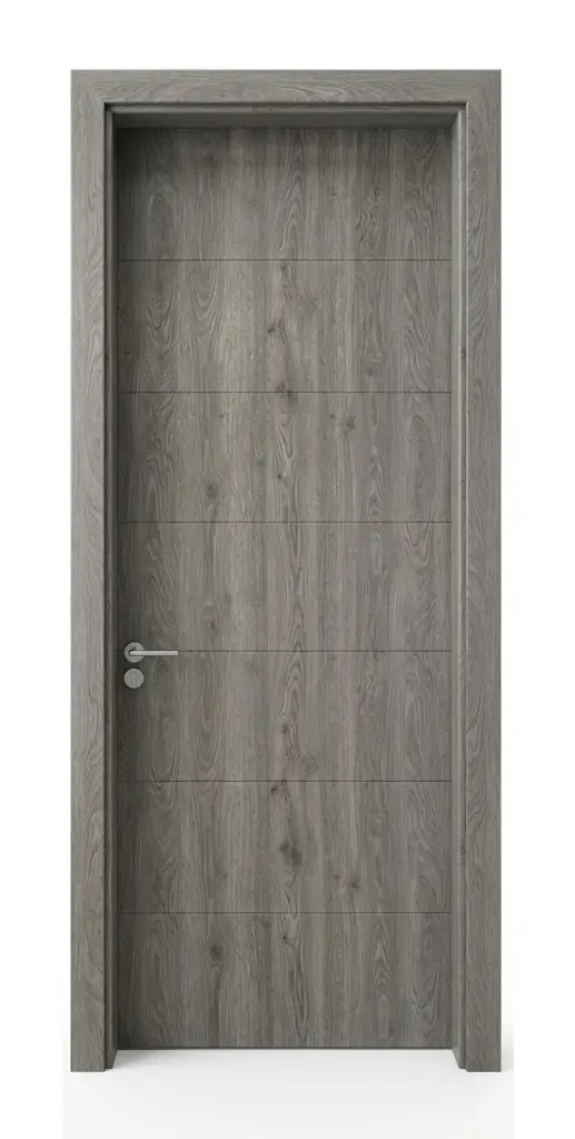 Horizontal Line F04: Ash Grey
