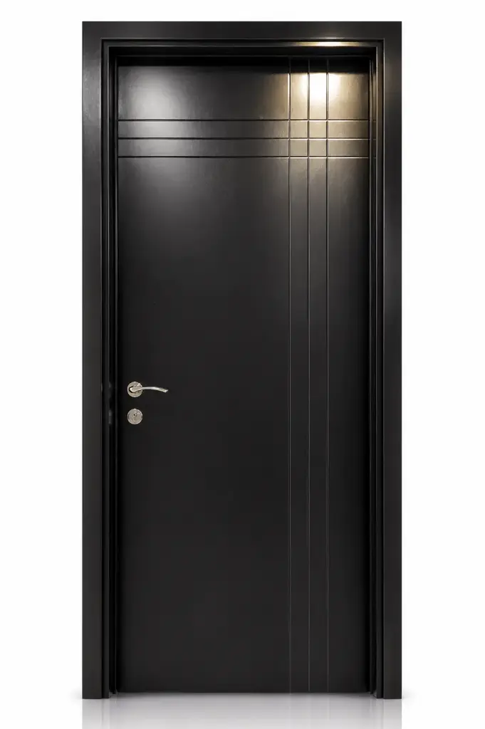 L Line Door E11: Pure Black