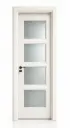 Quad Glass Door H04: Pure White