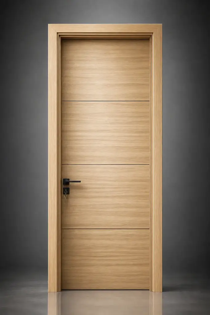 Flat Profile Door C02: Zebrano
