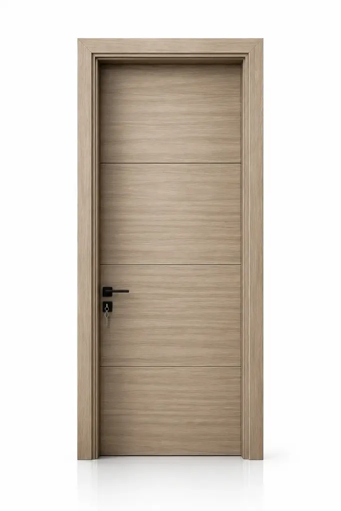 Flat Profile Door C02: Zebrano
