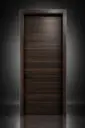 Flat Profile Door C03: Matt Black Walnut