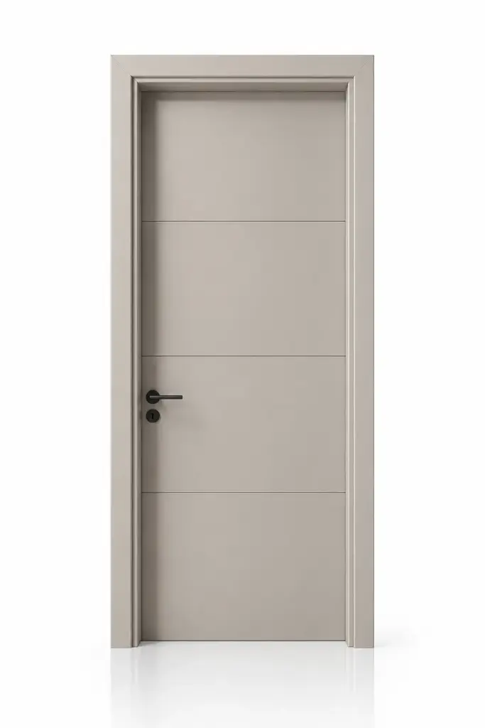 Flat Profile Door C05: Smooth Taupe