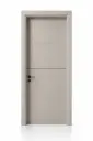 Flat Profile Door C05: Smooth Taupe