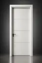 Flat Profile Door C04: Pure White