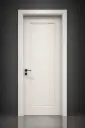 French Classic Door J02: Pure White