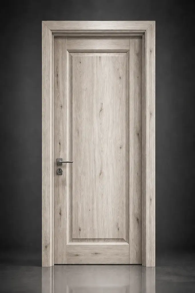 French Classic Door J05: Light Oak