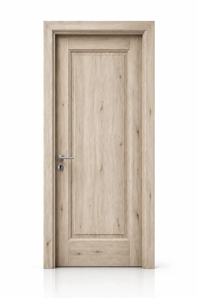 French Classic Door J05: Light Oak