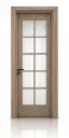 French Glass Door M01: Zebrano
