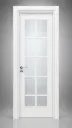 French Glass Door M03: Pure White
