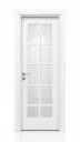 French Glass Door M03: Pure White