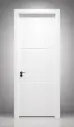 Penta Panel Door K01: Pure White