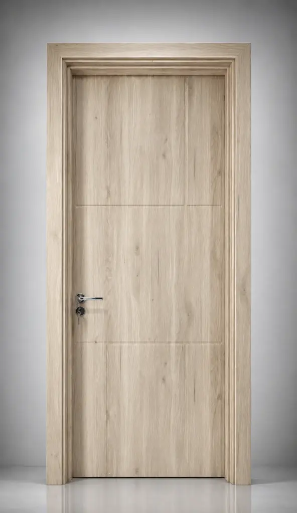 Penta Panel Door K05: Light Oak