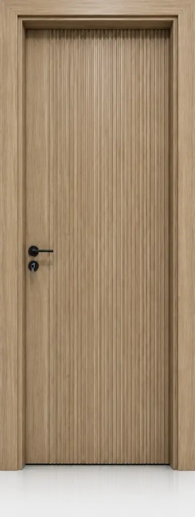 Slat Door G01: Zebrano