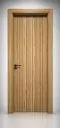 Slat Door G01: Zebrano