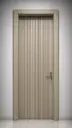 Slat Door G03: Textured Taupe