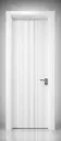 Slat Door G05: Pure White
