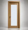 UniPanel Glass Door L01: Zebrano