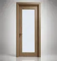 UniPanel Glass Door L01: Zebrano