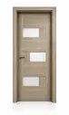 3D Glass Block Door A31: Zebrano 