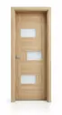 3D Glass Block Door A32: Light Cherry 
