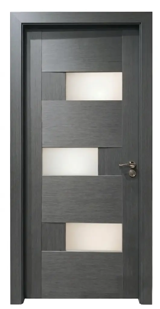 3D Glass Block Door A35: Light Grey
