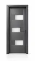 3D Glass Block Door A35: Light Grey
