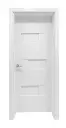 3D Block Door A04: Pure White
