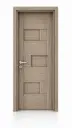 3D Block Door A06: Zebrano