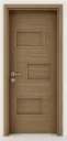3D Block Door A06: Zebrano