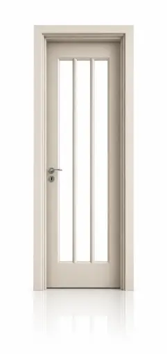 TriVertica Glass Door N03: Smooth Taupe