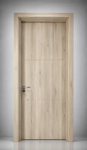 Penta Panel Door K05: Light Oak