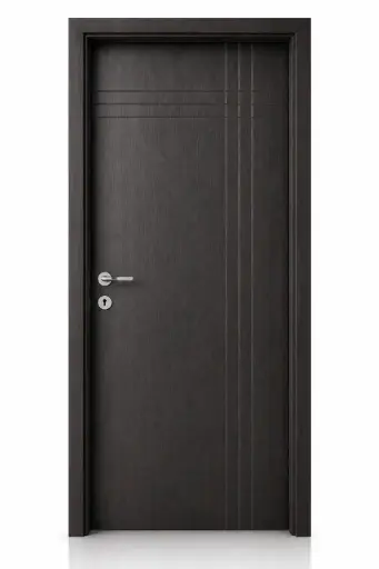 L Line Door E03: Black Rose