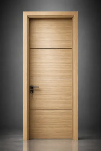 Flat Profile Door C02: Zebrano