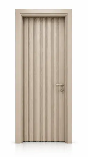 Slat Door G03: Textured Taupe