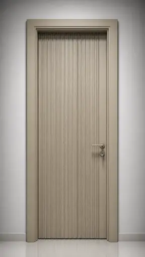 Slat Door G03: Textured Taupe