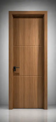Penta Panel Door K02: Teak