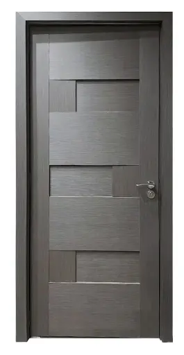 3D Block Door A05: Light Grey